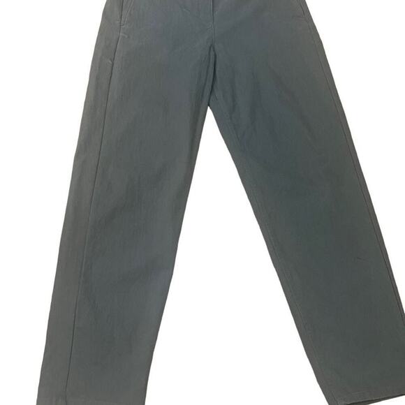 COS COTTON BLEND WIDE LEG GREEN PANTS SIZE 12‎ - Picture 3 of 7